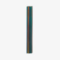 Package Free Stainless Steel Straight Straw 10.5" - 4 Pack